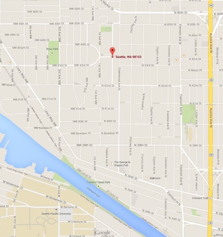The approximate of the luring incident on March 5th