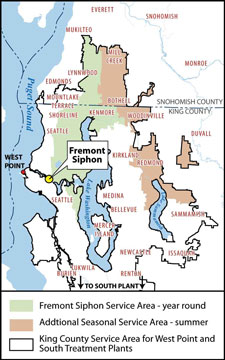The Fremont Siphon affects a significant portion of North Seattle and other cities in northern King County
