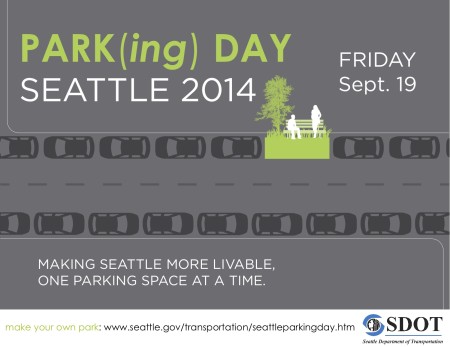 Parking Day Poster 2014