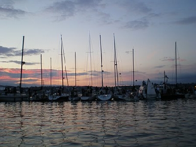 The Raft Up on Lake Union